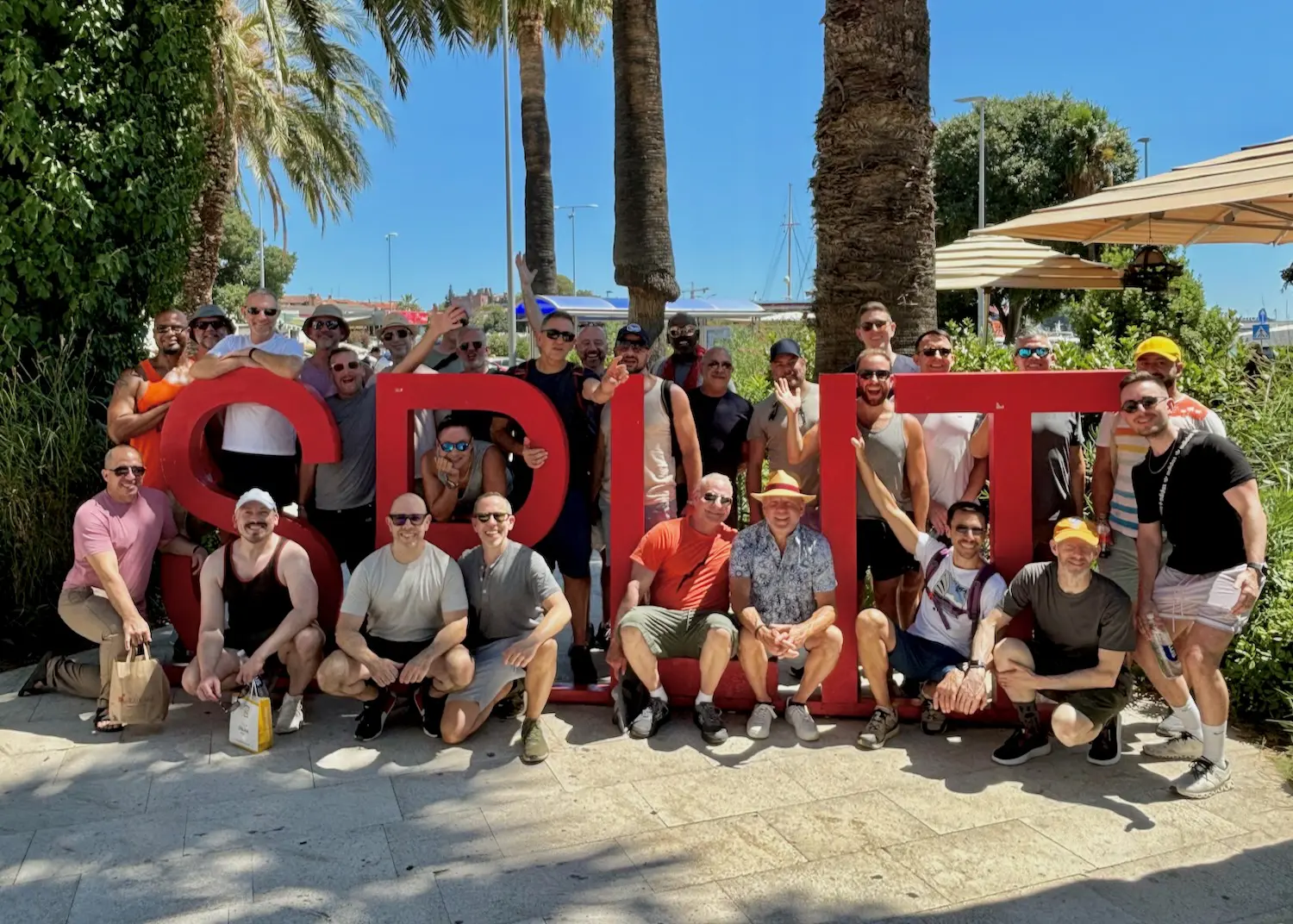 Our Croatia group in Split