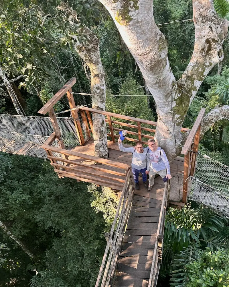 Peru Amazon canopy walk