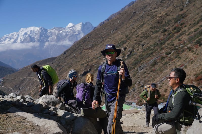 Out Adventures; Gay Adventure; Gay Travel; LGBT Travel; Gay Nepal; Gay Kathmandu; Gay Hike Everest; Everest Base Camp; Noel Catlett
