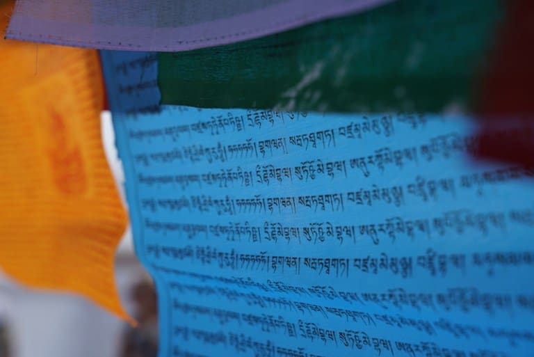 Gay Travel; Gay Vacation; Gay Adventure; Out Adventures; Gay Nepal; Everest Base Camp; Tibetan Prayer Flags.