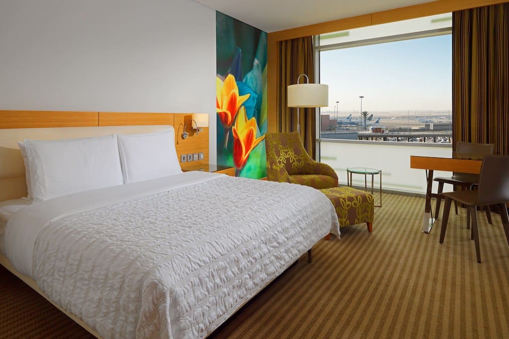 Le Meridien Cairo Airport Hotel deluxe room example