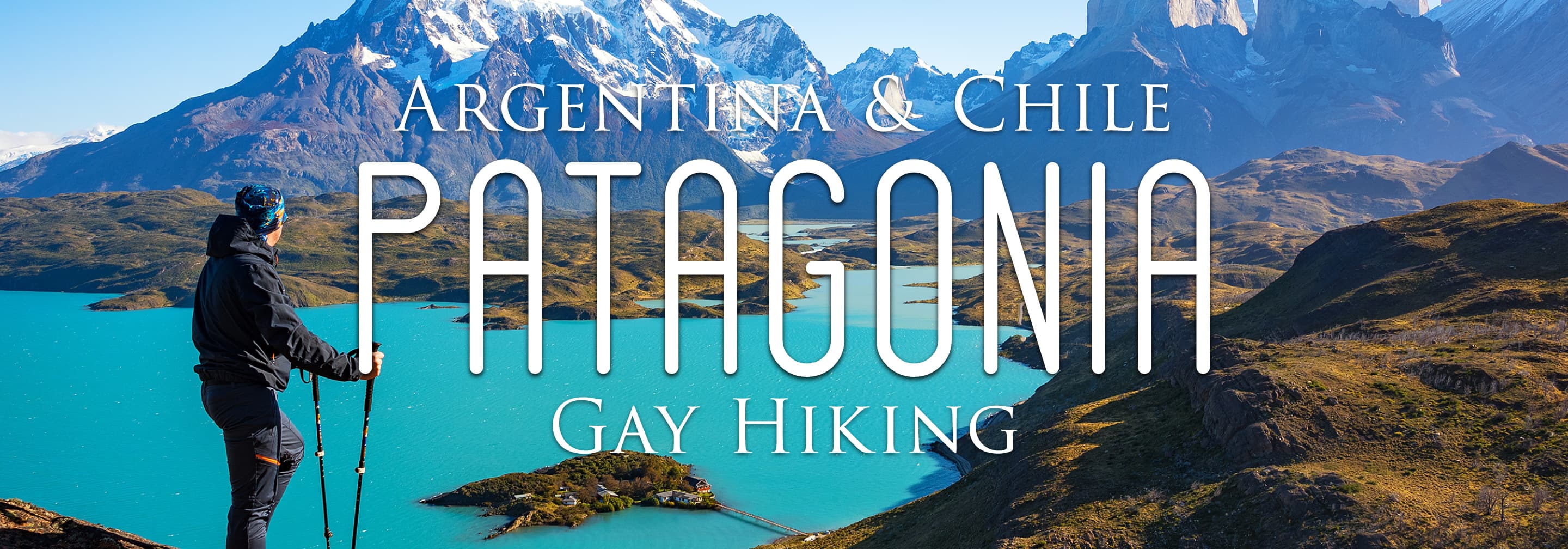 The header image for Out Adventures' Argentina & Chile: Patagonia Gay Hiking tour.